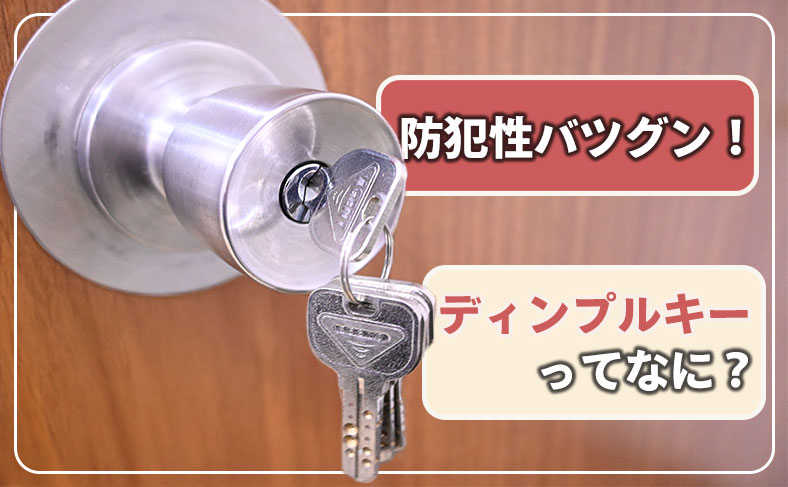 【2025年版】玄関の防犯性を高める！ディンプルキーの特徴と選び方を徹底解説