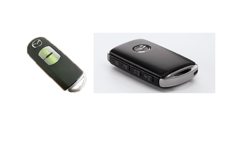 マツダのスマートキーの電池型式と交換方法