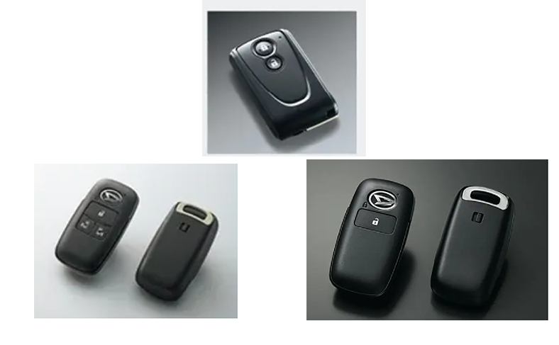 ダイハツのスマートキーの電池型式と交換方法